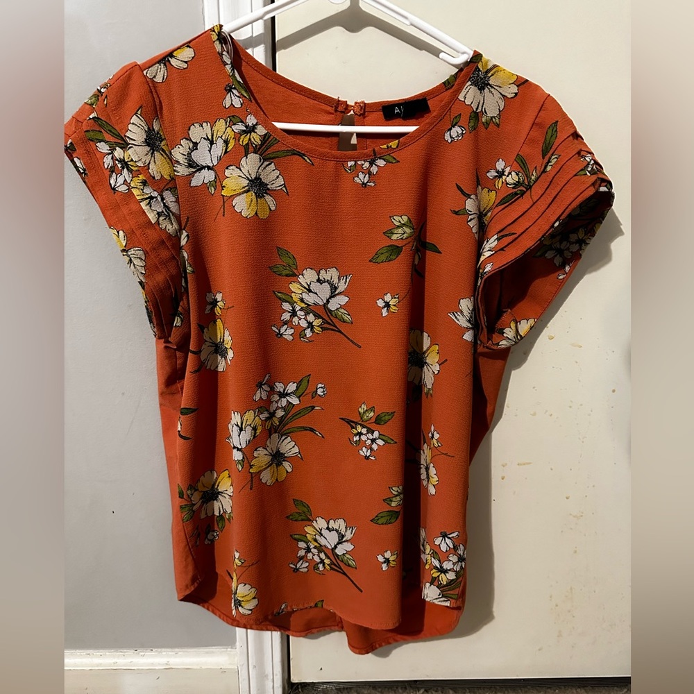 Beautiful floral blouse